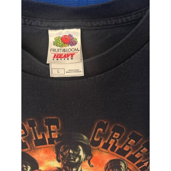 POW MIA LS Biker T-Shirt Cripple Creek Colorado Salute to American Veterans 2006 - Picture 5 of 8